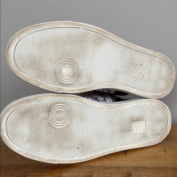 Zadig & Voltaire Women's High-Top Leather Suede Sneakers size 37 US 6 - Picture 9 of 11